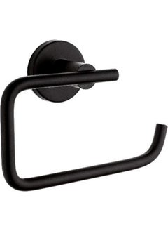 Eym Mira Series Stainless Matte Black WC Paper Holder Toilet Roll Holder  - Image 1