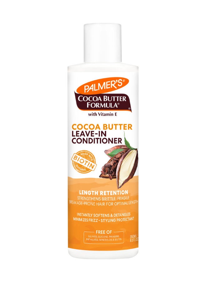 PALMER'S - Cocoa Butter Formula Biotin Leave In Conditioner-250 ml - Image 1
