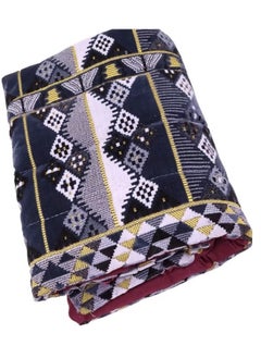 Cady One Soft-touch cotton sleeping blanket made of high-quality natural cotton materials for one person for camping and trekking, size 190*70*6 cm  - Image 3