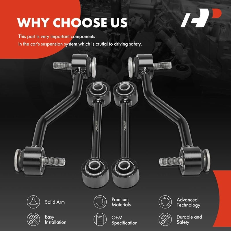 A-Premium Sway Bar Link Stabilizer Kit for Ford F-350 - Image 5