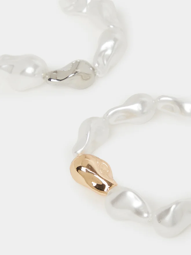 Styli Styli Set of 2 - Faux Pearl Beaded Bracelet