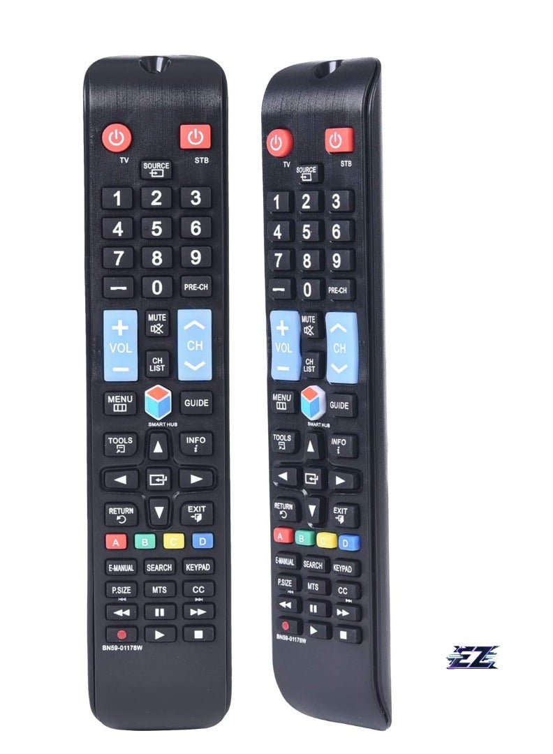 ELTRAZONE Universal Replacement Remote Control for Samsung Smart LED HDTV – Compatible with All Samsung LED, LCD, and UHD Smart TVs – Easy Setup, Full Functionality, and Convenient Control - Image 2