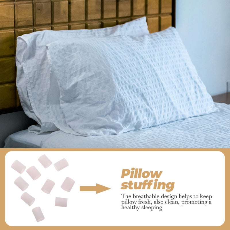 1 Bag High Elasticity Tube Pillow Insert For Pillow Portable Cushion Stuffing Replacement Bed Cushion Stuffing Supplies Material - Image 4