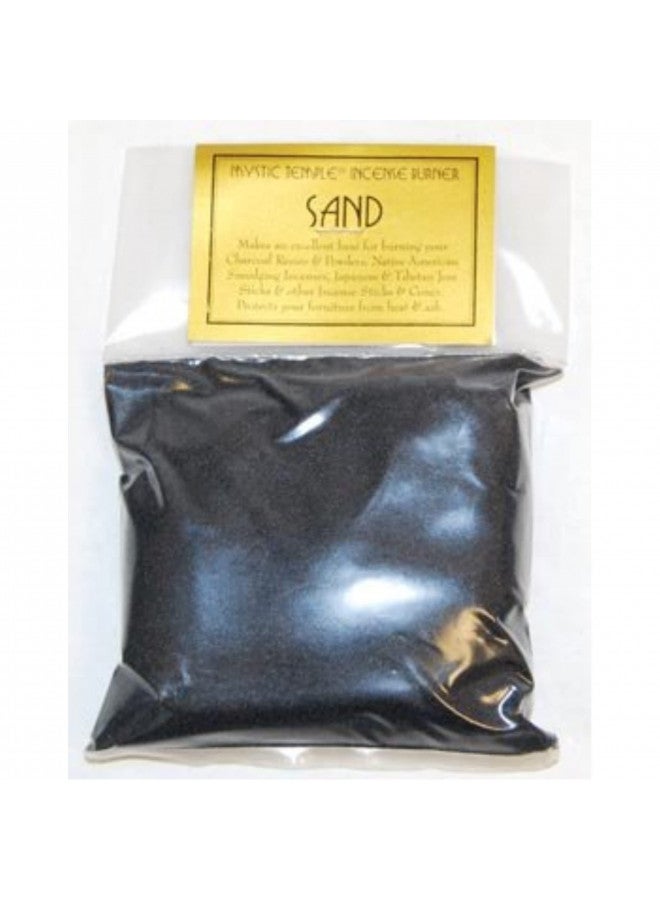 CircuitOffice 1 X 1lb Black Incense Burner Sand