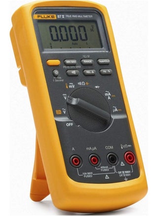 The Fluke 87V industrial digital multimeter provides the resolution and accuracy to efficiently troubleshoot motor drives, plant automation, power distribution, and electromechanical equipment. - pzsku/Z514CD7C9DE7137AFC09BZ/45/_/1680951832/40f01d50-7046-478a-ac95-822e5542ad2c