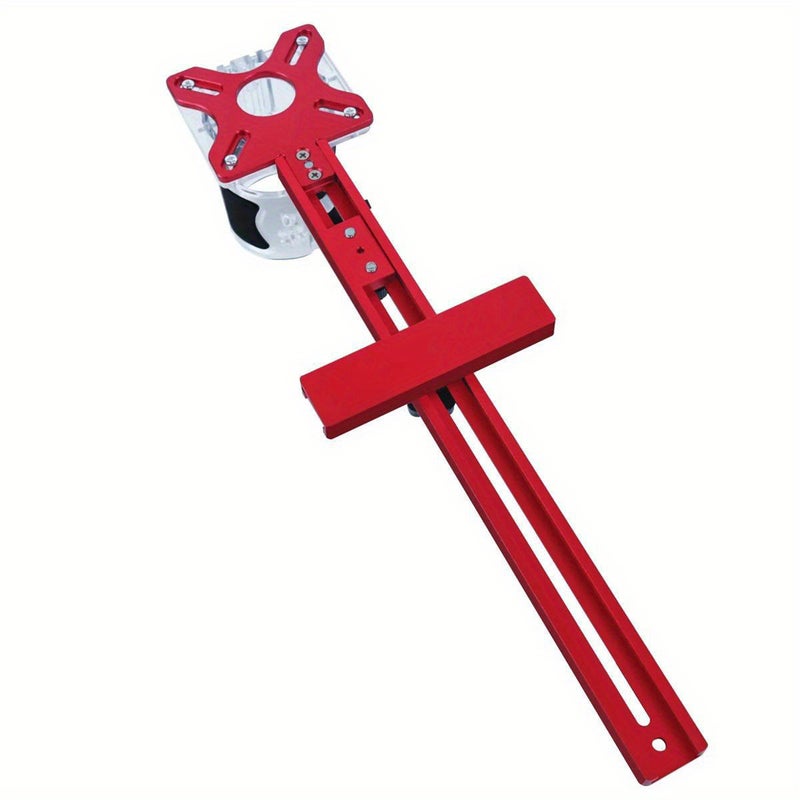 Router Milling Groove Bracket Aluminum Alloy Router Circle Cutting Jig Adjustable Router Jig for Woodworking - Image 4