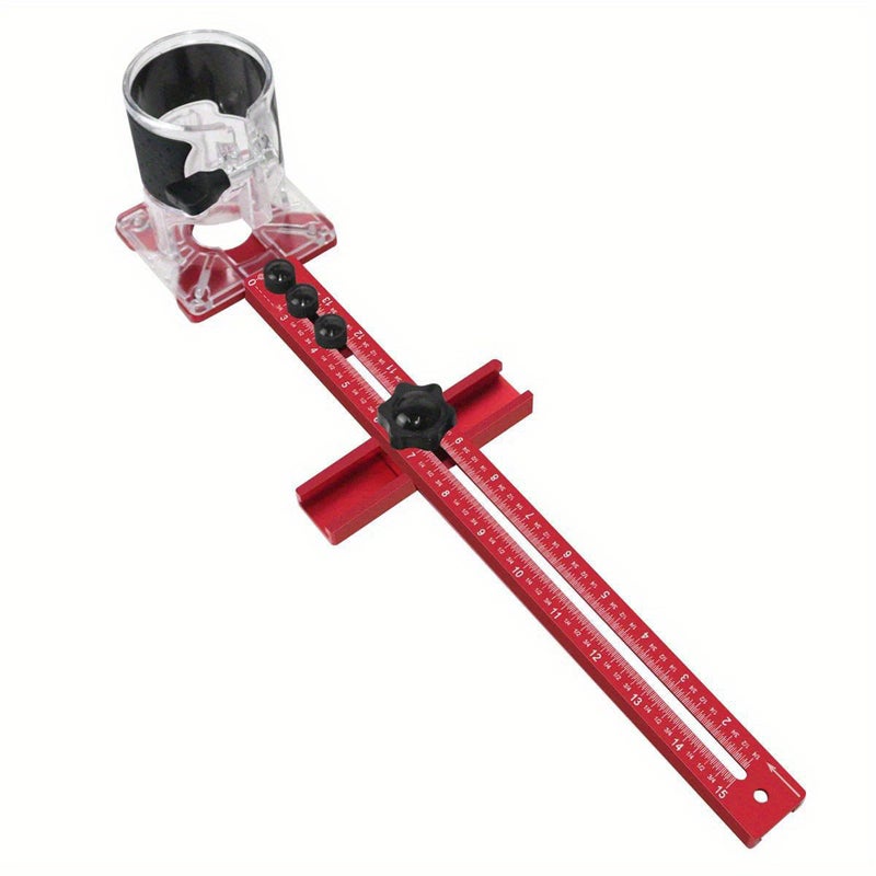 Router Milling Groove Bracket Aluminum Alloy Router Circle Cutting Jig Adjustable Router Jig for Woodworking - Image 5