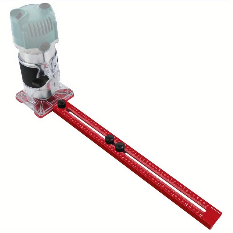 Router Milling Groove Bracket Aluminum Alloy Router Circle Cutting Jig Adjustable Router Jig for Woodworking - Image 3