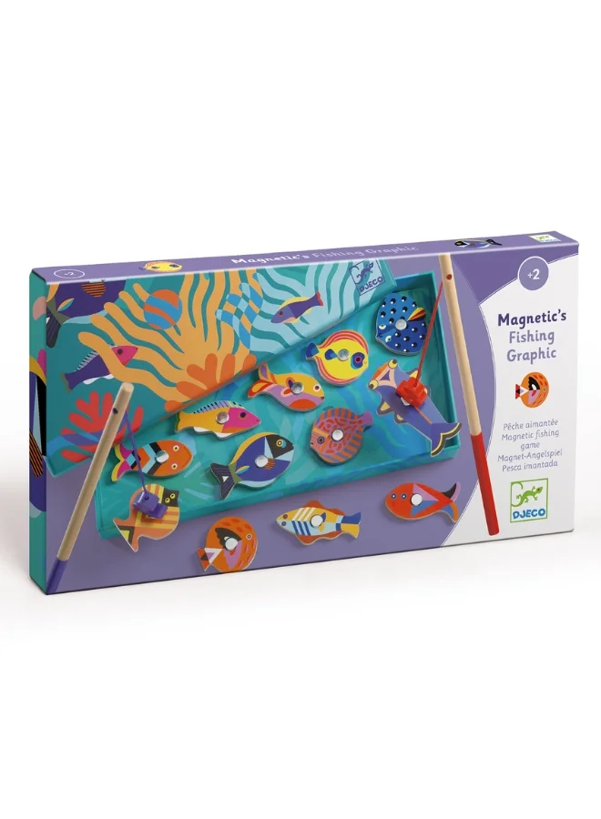 DJECO Magnetic Fishing Graphic