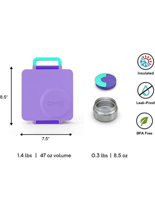 Omiebox Kids Bento Lunch Box Stainless Steel Bowl 250Ml - Pixie Pink