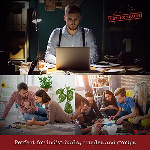Cryptic Killers Unsolved murder mystery game - Cold Case Files Investigation - CRYPTIC KILLERS - Detective Evidence & Crime File - individuals, date nights & party games- "Murder at Merivale Manor" - Image 5