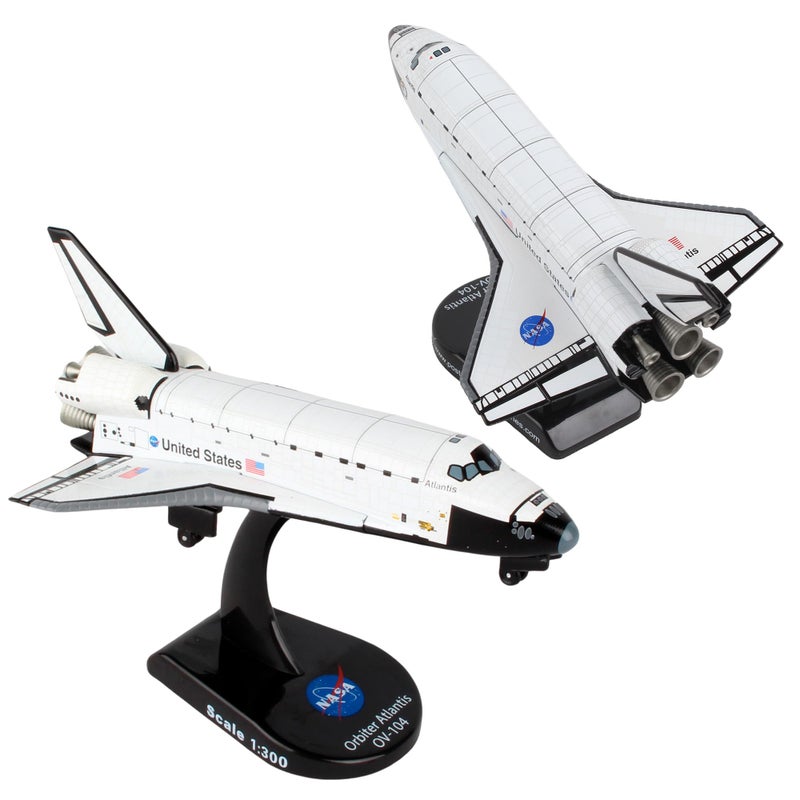Daron Worldwide Trading PS58231 Stamp Orbiter Atlantis Space Shuttle White - Image 2