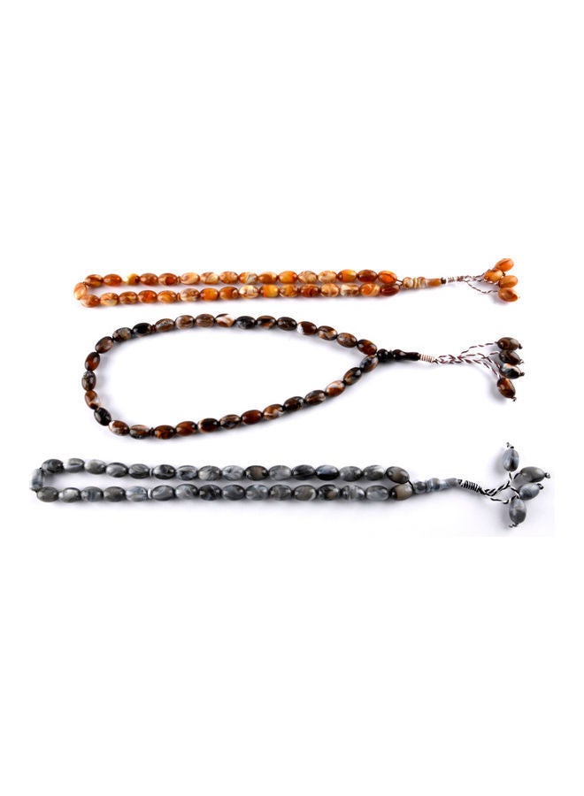 نيبمينينت 5 قطع من سبحة الخرز للصلاة الإسلامية 38سم - Image 2