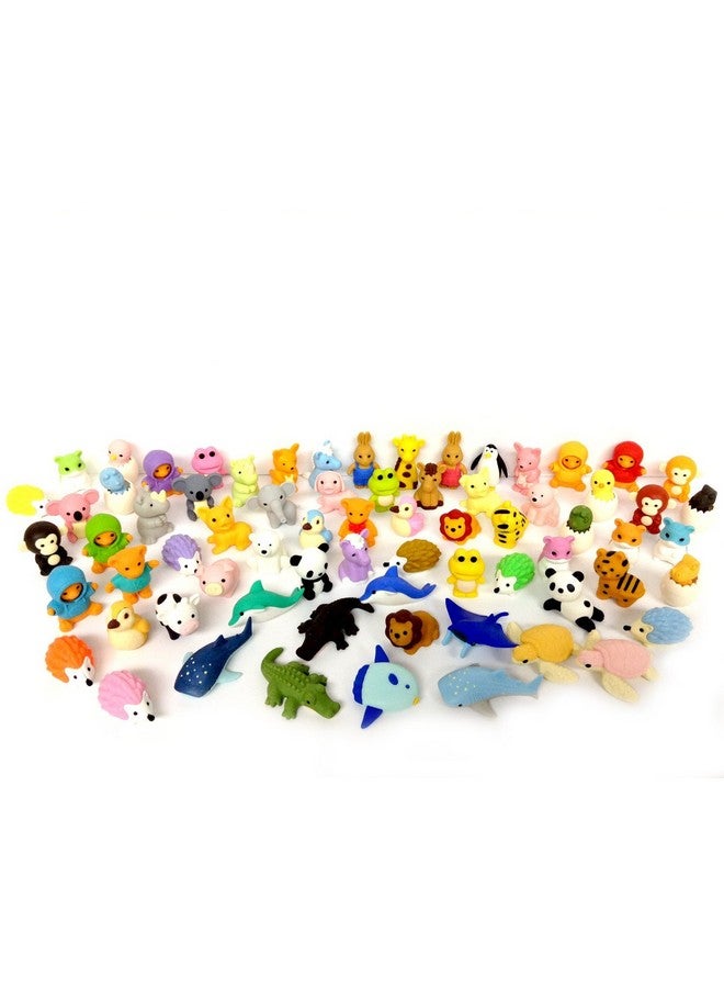 Iwako Erasers Animal & Dessert Assorted Collection - Pack Of 30 (15 Animals + 15 Desserts) - Image 5