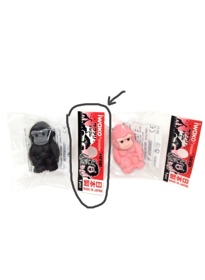 Iwako Erasers Animal & Dessert Assorted Collection - Pack Of 30 (15 Animals + 15 Desserts) - Image 4