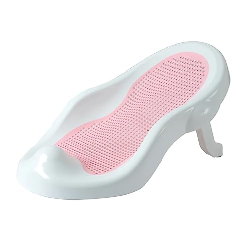Safe-O-Kid Baby Bather Baby Bather Silicone Mesh with 1 Year Warranty for New Born to Infants for New Born to Infants - Pink - Image 1