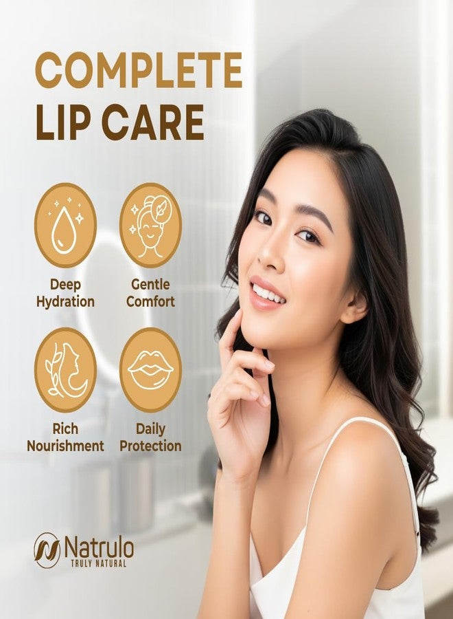 Natrulo Coconut Lip Balm – Hydrating Lip Balm for Dry Cracked Lips – Natural Chapstick with Coconut Oil & Beeswax – Lip Repair for Extremely Dry Lips – Moisturizing Lip Care for Men Women & Kids – Made in USA - Image 3