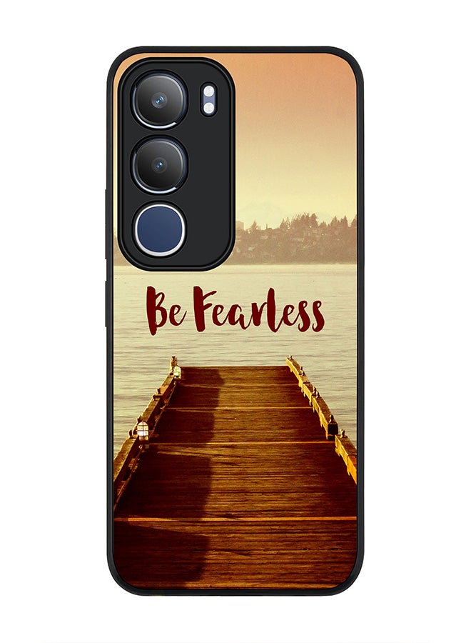 Stylizedd For vivo Y19s / Y19s Pro Case,Slim fit Camera Protection, Shockproof Thin Phone cover  - Be Fearless