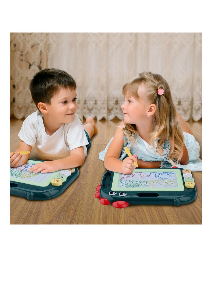 SYOSI Magnetic Drawing Board, Lovely Cartoon Kids Drawing Board, Erasable Doodle Education Learning Kid Toys, Magnetic Drawing Board Doodle Pad, Educational Learning Travel Toys, for 1 2 3 Year Old Kids - Image 5