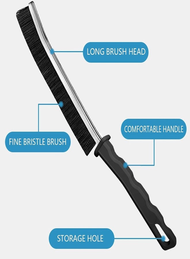AUDELN Crevice Cleaning Brush - 6pcs Hard Bristle Shower & Bathroom Gap Cleaning Tools - Image 5