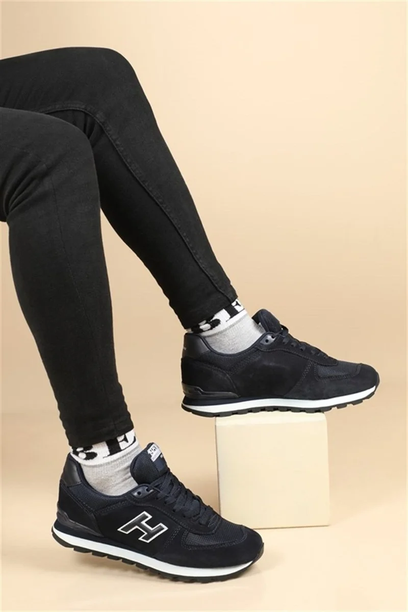 Hammer Jack Peru Men's Sneakers Black White 19250 V8