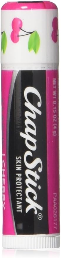 chapstick بلسم الشفاه تشابستيك الكلاسيكي بنكهة الكرز 3 قطع - Image 1