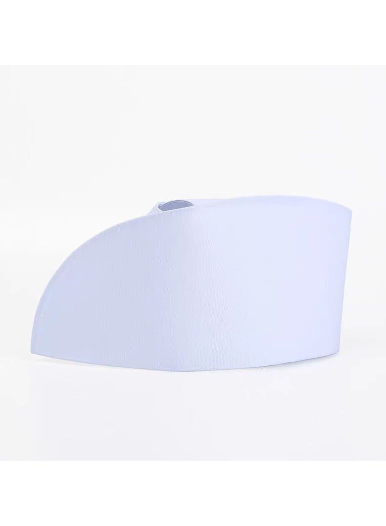 KUYING Thickened Nurse's Tailcoat Hat With Three Buckles And Adjustable Medical Work Cap