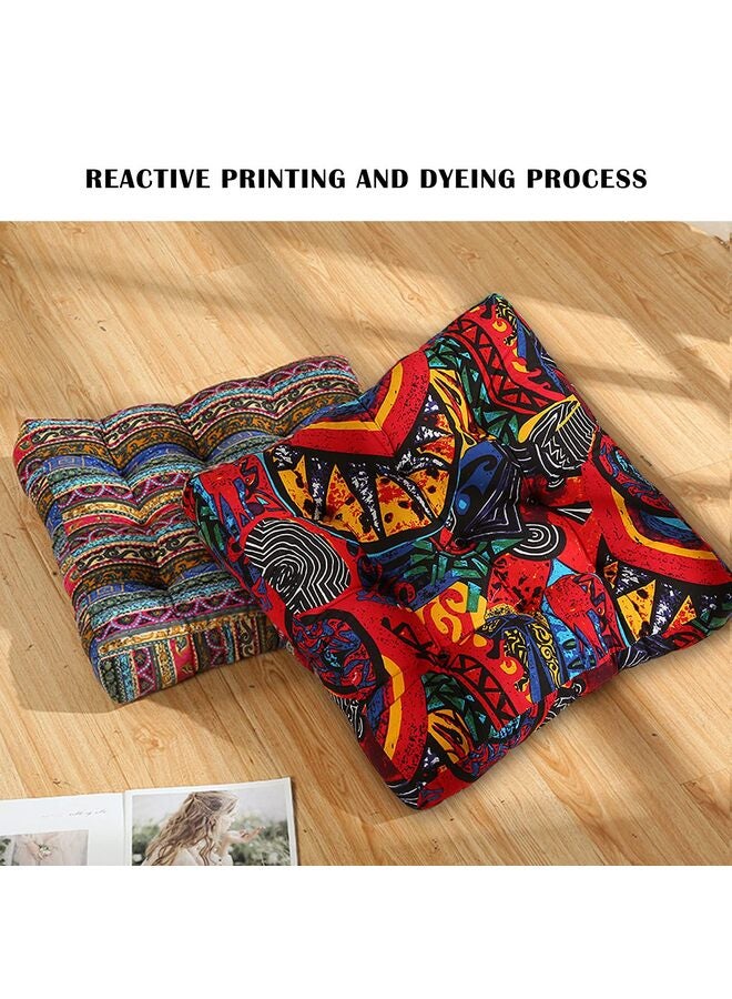 Bohemian Soft Chair Pad Garden Patio Home Kitchen Office Seat Cushion Diameter 22" - Image 5