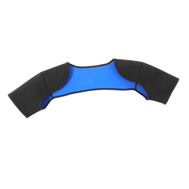 Large Double Shoulder Support Pad Warm Compression Sleeve for Outdoor Sports Mountaineering - Image 2