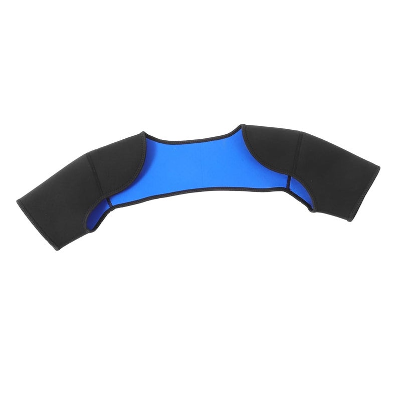 Large Double Shoulder Support Pad Warm Compression Sleeve for Outdoor Sports Mountaineering - Image 1