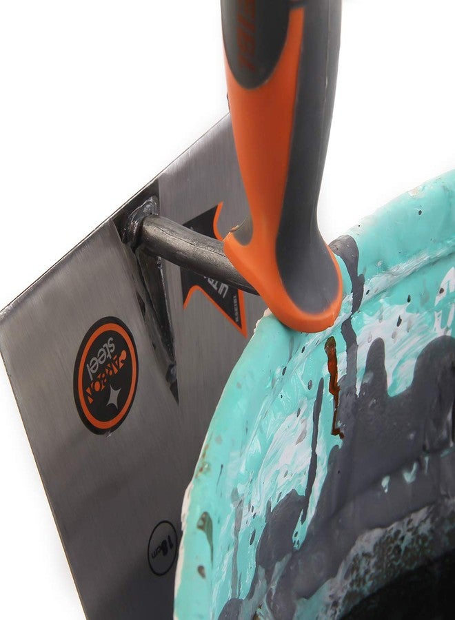 KSEIBI 281470 Narrow Bucket Brick Trowel Rubber Handle Square Tip Bricklaying Trowel (8inch-200mm) - Image 5