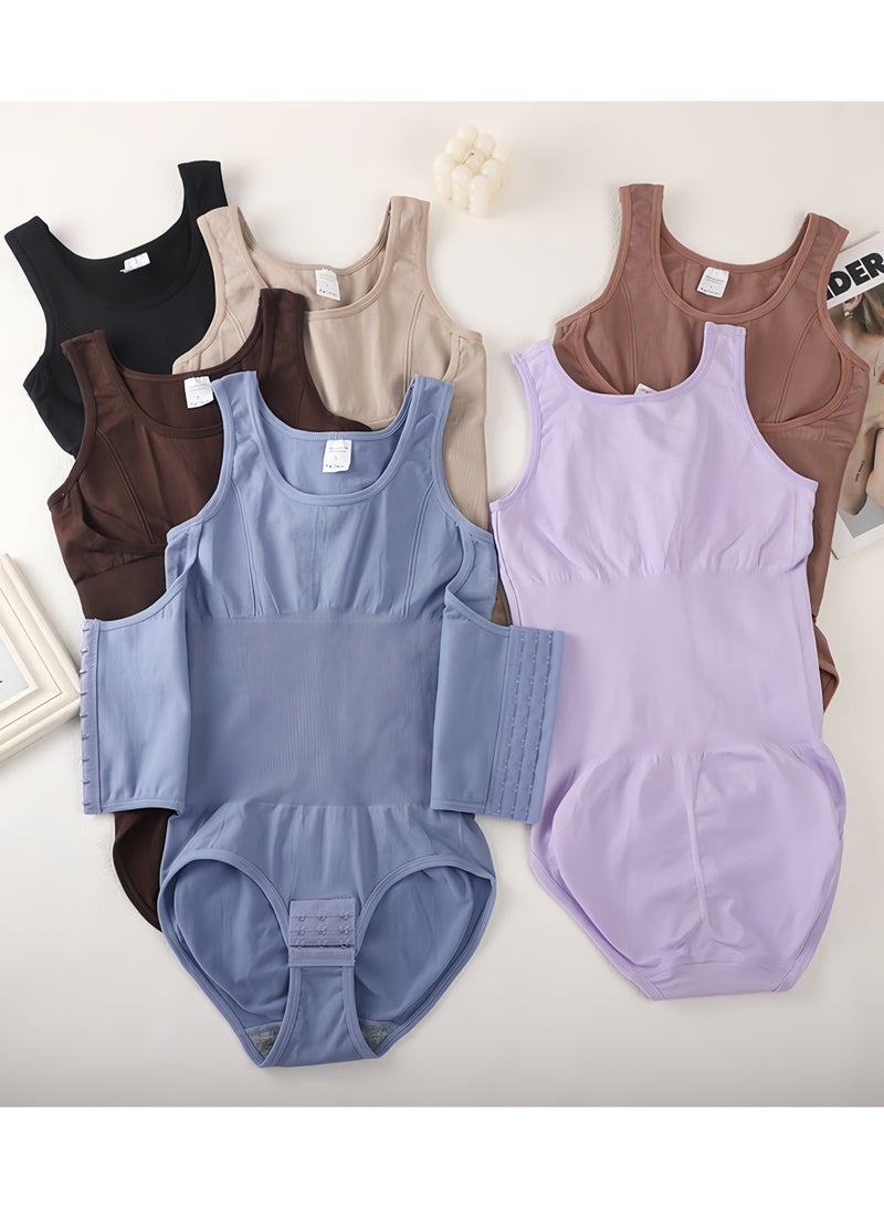 KUYING New Comfortable Skin Friendly Breathable Shaping Waist Cinching Jumpsuit Set Of 6  - Image 1