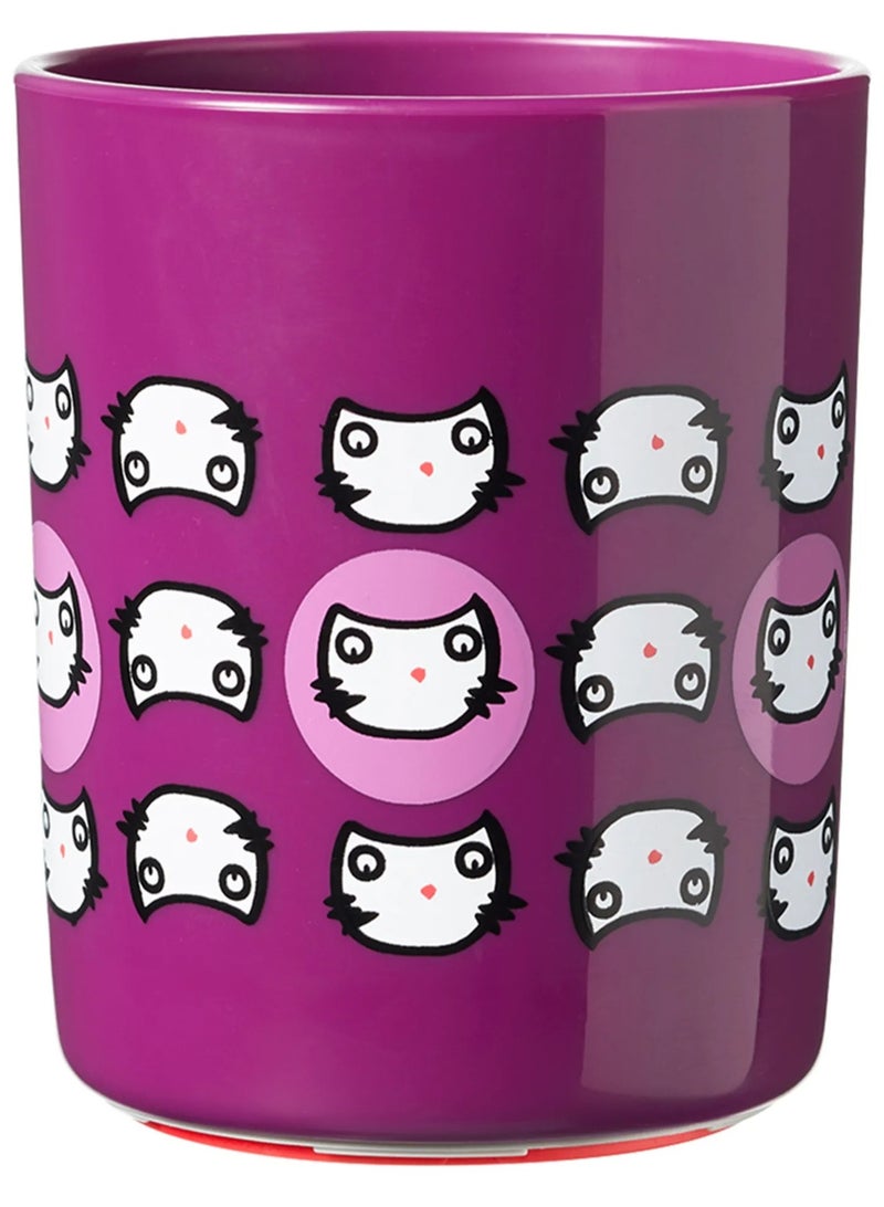 tommee tippee Super Cup No Knock Cup 190 ML 6+ Month Purple - Image 3