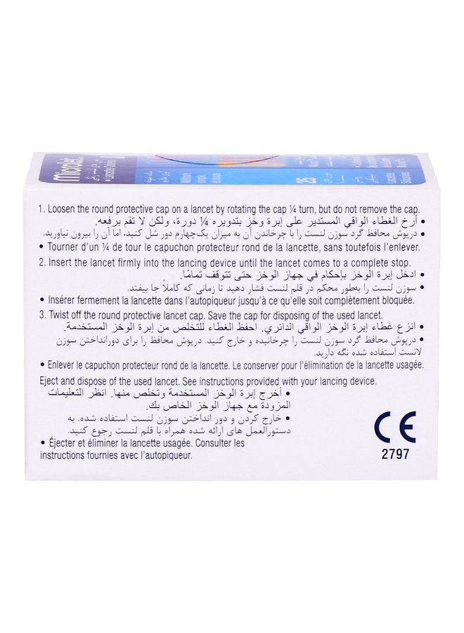 Contour Microlet Color Lancets 25'S - Image 3