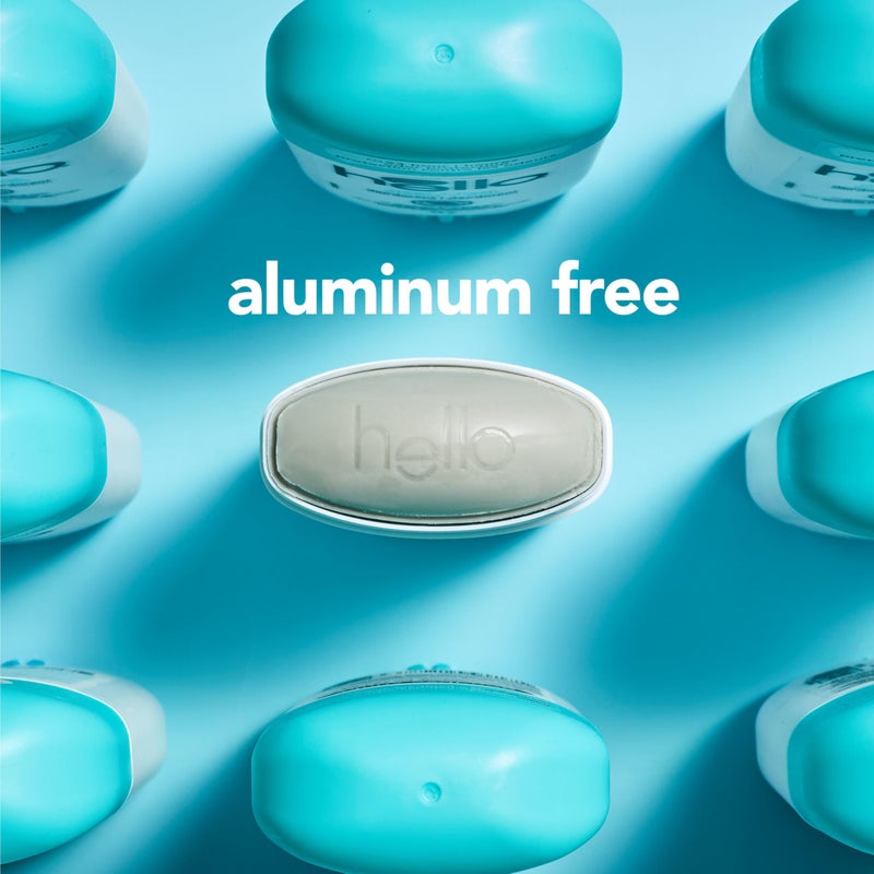 hello Clean and Fresh Aluminum Free Deodorant for Women and Men with Charcoal, 24-Hour Freshness, Baking Soda Free Deodorant, Dermatologically Tested, 2.6 oz Stick (2 Pack) - Image 3