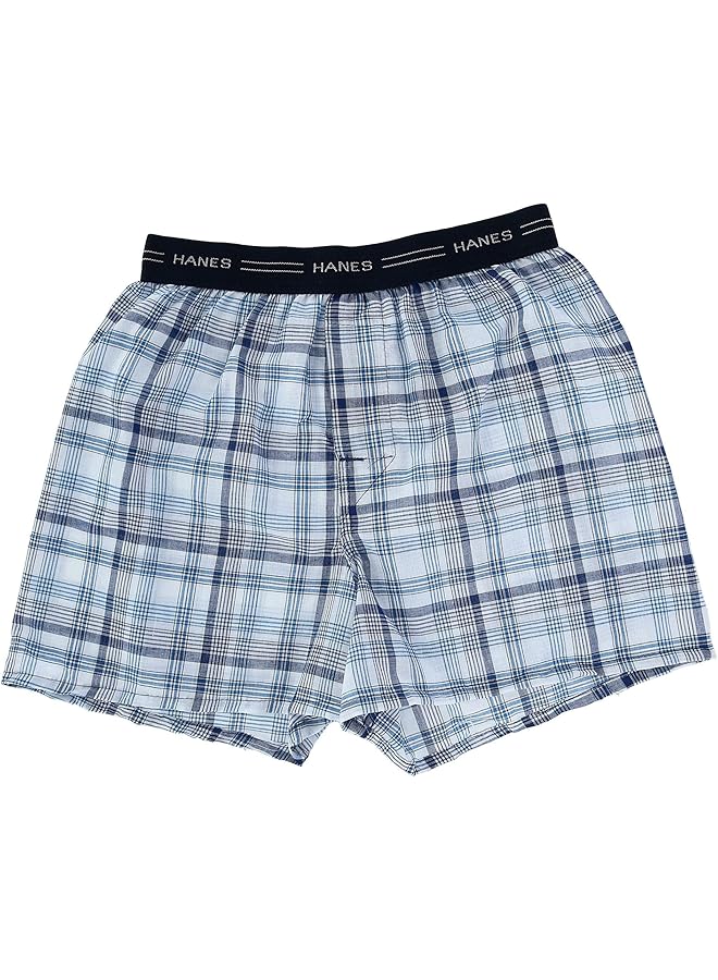 هينز بوكسر تارتان للأولاد من ريد ليبل، عبوة من 5 قطع، مقاس كبير جدًا، بنقشة مربعات متنوعة - Image 4