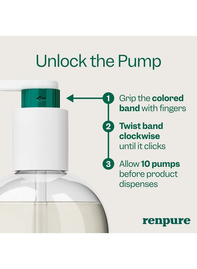 Renpure Tea Tree & Mint Purifying Body Wash 24Oz 2Pack - Image 5