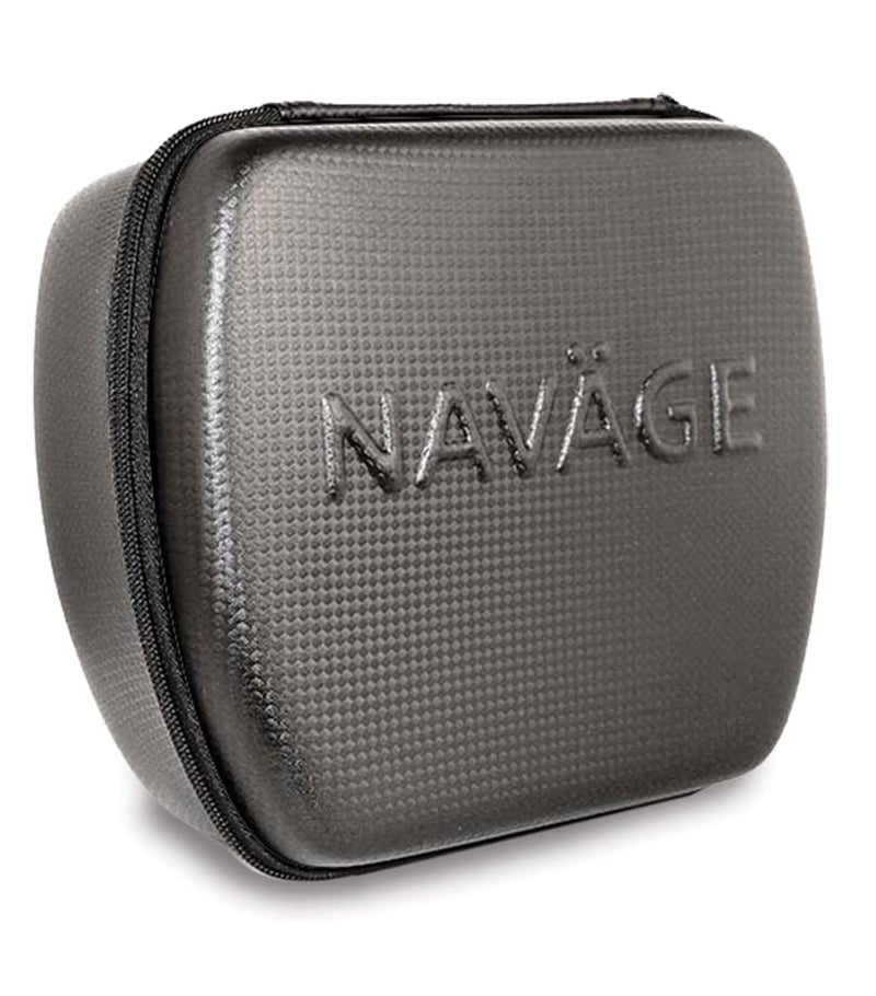 Navage Black Travel Case Safety Case For Navage Nasal Irrigation System AntiScratch Protector Travel Storage Organizer for Nose Cleaner Black