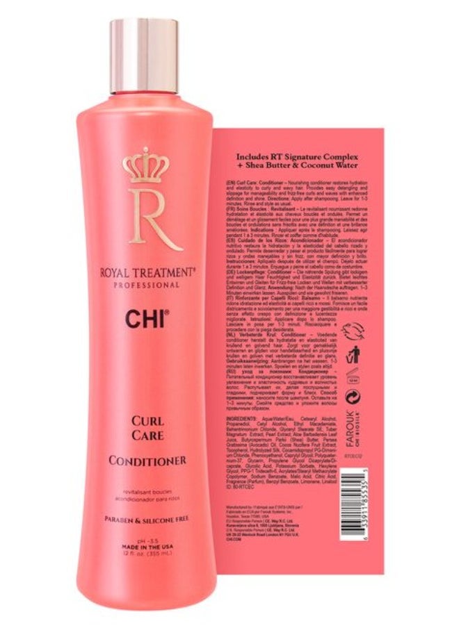 CHI Royal Treatment Curl Care Conditioner 355ml  - Image 2