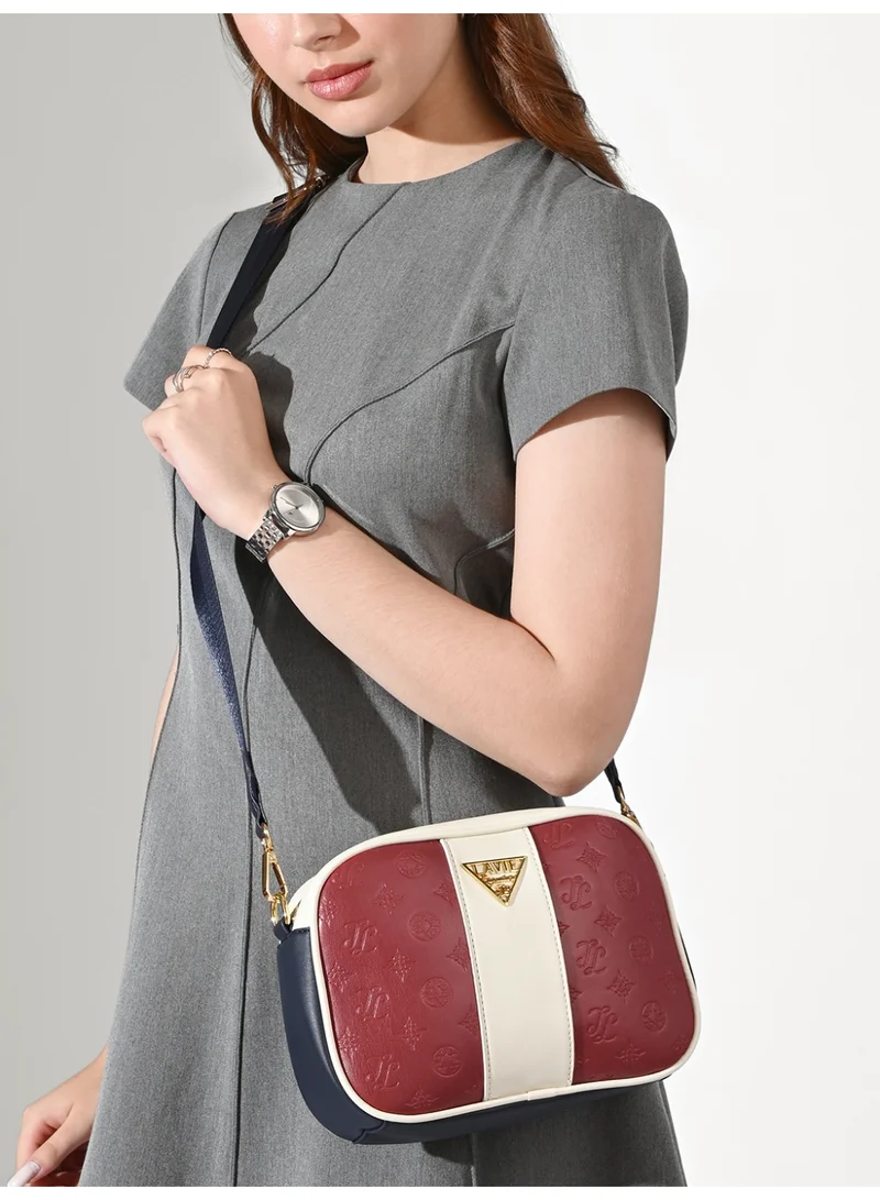 لافي حقيبة مونرو النسائية المميزة بلون أحمر