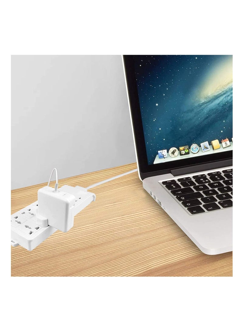 Generic - Replacement 45W Magnetic 2 Tip Power Supply Charger For MacBook Air 11 Inch 13 Mid 2012 2013 2014 2015 2017 2018 Models A1465 A1466 - Image 1