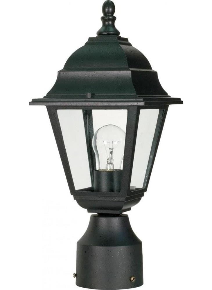 Nuvo Nuvo 603456 One Light Post Mount Black  - Image 2