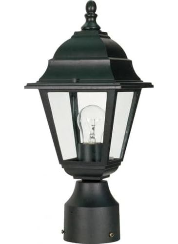 Nuvo Nuvo 603456 One Light Post Mount Black  - Image 5