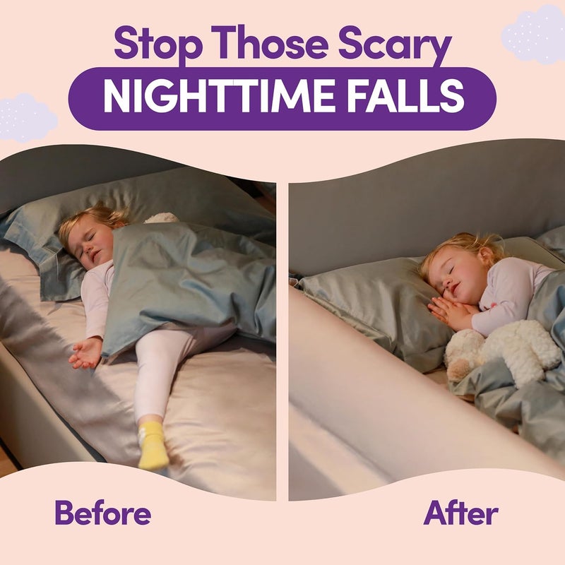 ComfyBumpy Foam Bed Rail Guard for Kids - Image 2
