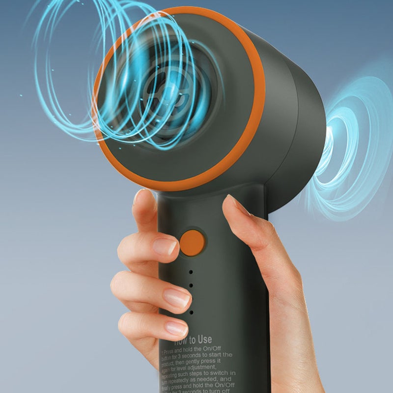 Multifunctional Portable Cordless Electric Inflator USB Rechargeable 5-in-1 Outdoor Inflatable and Vacuum Pump Handheld Mattress Inflator Vacuum Pump with Light and Fan Function - Image 2
