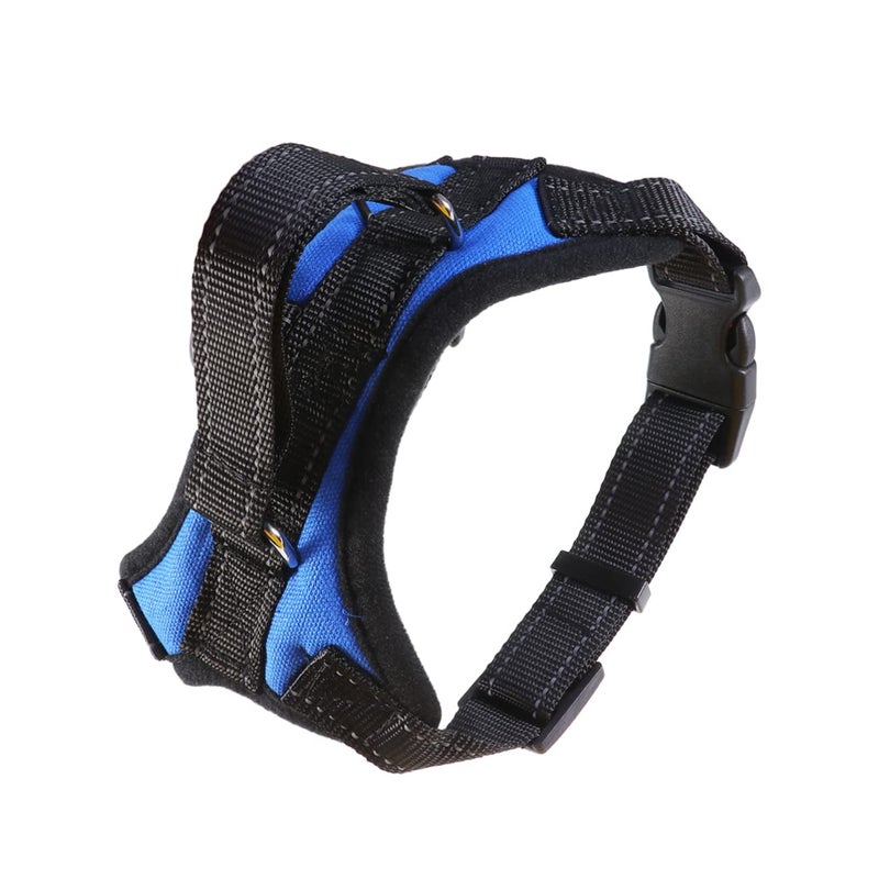 Nylon Dog Vest Adjustable Pet Chest Straps Breathable Design Dual Leash Attachment Points - Image 2