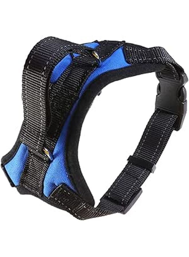 Nylon Dog Vest Adjustable Pet Chest Straps Breathable Design Dual Leash Attachment Points - Image 1