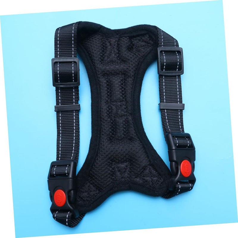 Nylon Dog Vest Adjustable Pet Chest Straps Breathable Design Dual Leash Attachment Points - Image 5