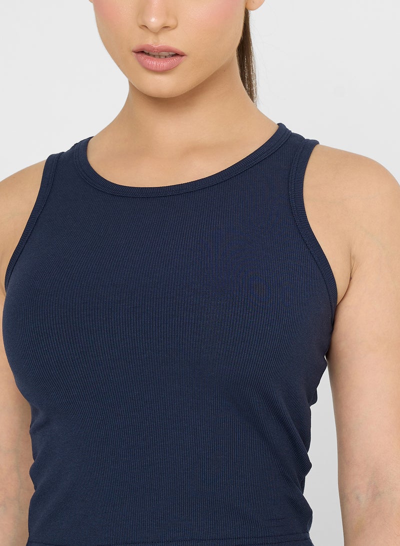 Ginger Basics Solid Ribbed Tank Top - Image 3