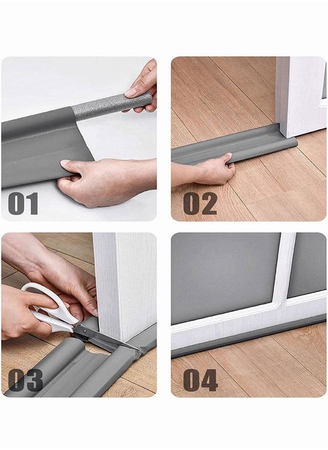 Generic - Door Air Stopper Door Bottom Seal Door Draft and Dust Stopper Door Insect Protector - Image 1